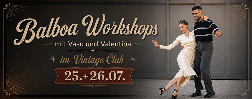 Balboa Workshops mit Vasu & Valentina